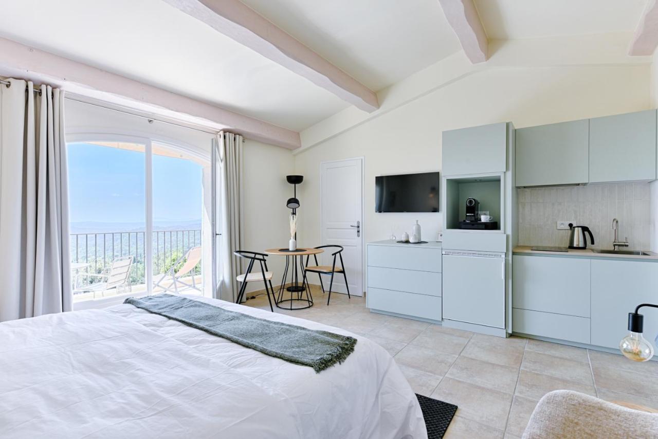Apartamento Terre D'Orizon Tourrettes-sur-Loup Habitación foto