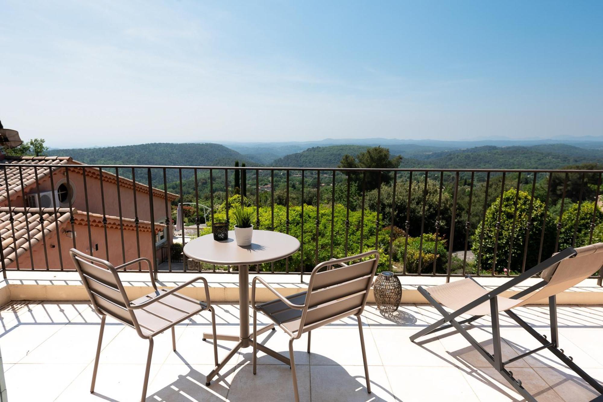 Apartamento Terre D'Orizon Tourrettes-sur-Loup Habitación foto